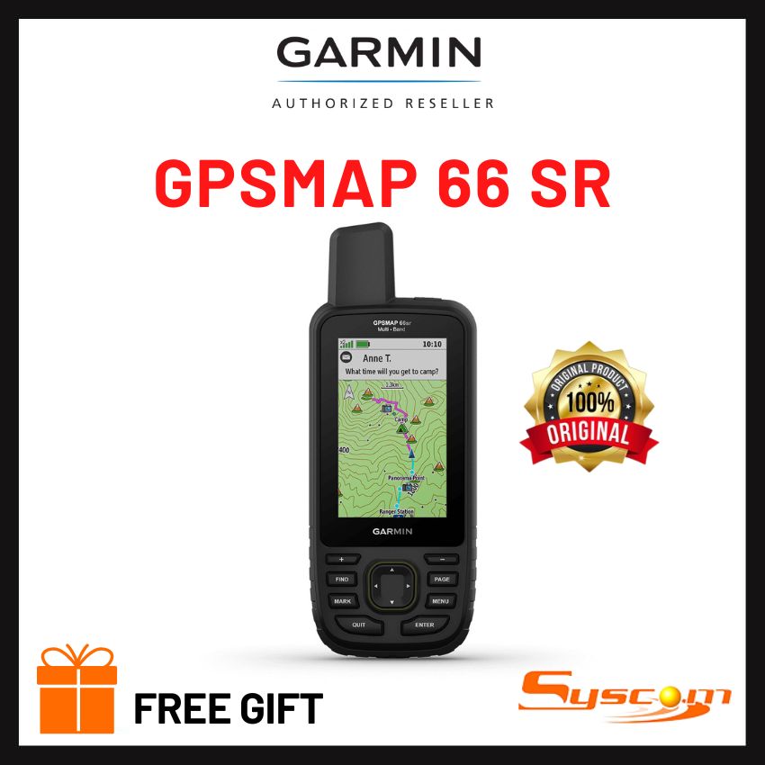 Garmin GPSMAP 66SR Tracking Handheld GPS (*Original Set Warranty By